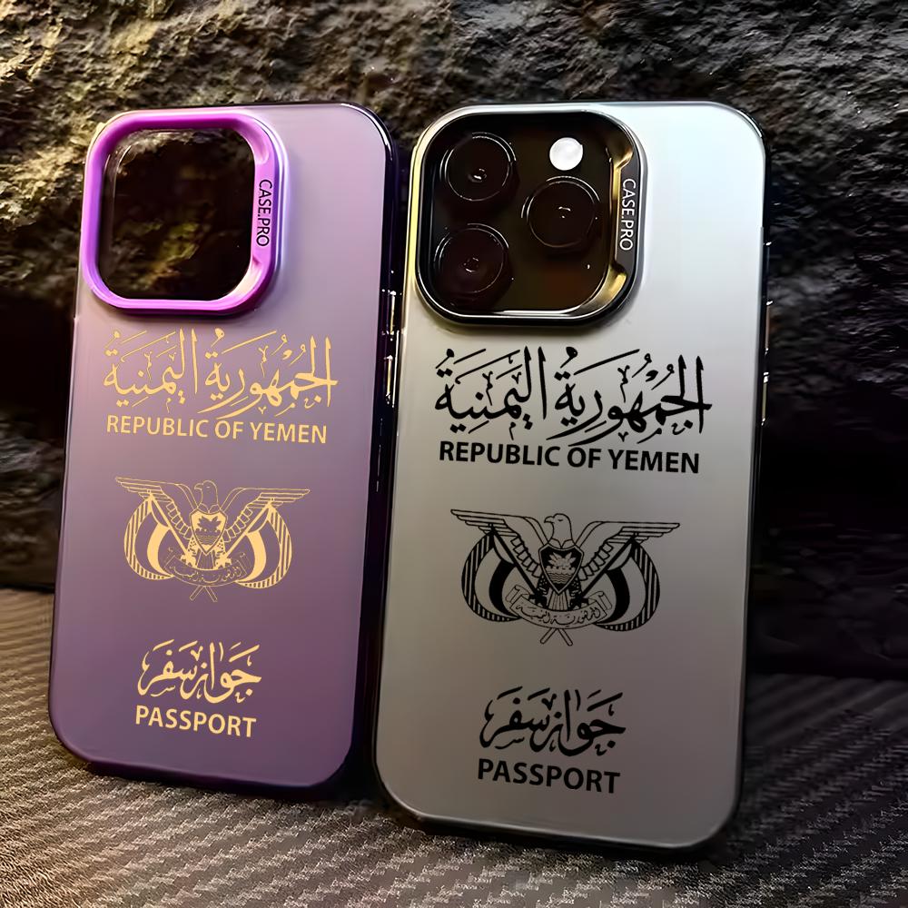 Phone Accessories Iphone - Y-Yemen Passport Phone Case For iPhone