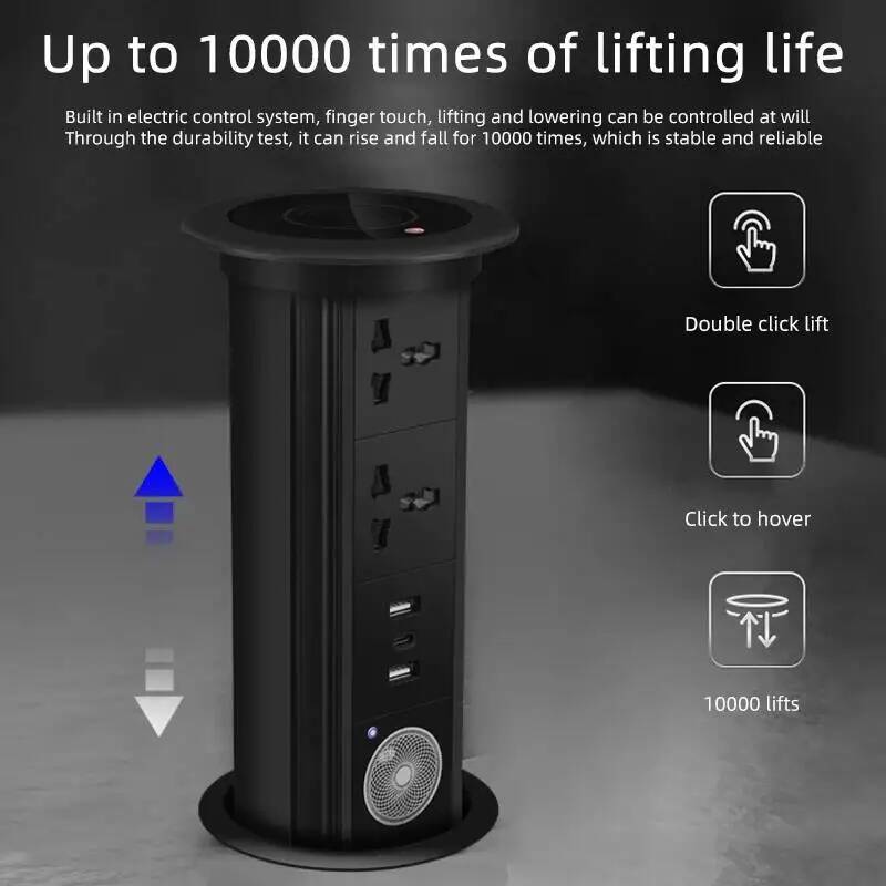 Phone Accessories Uk - Herepow Automatic Pop Up Socket EU