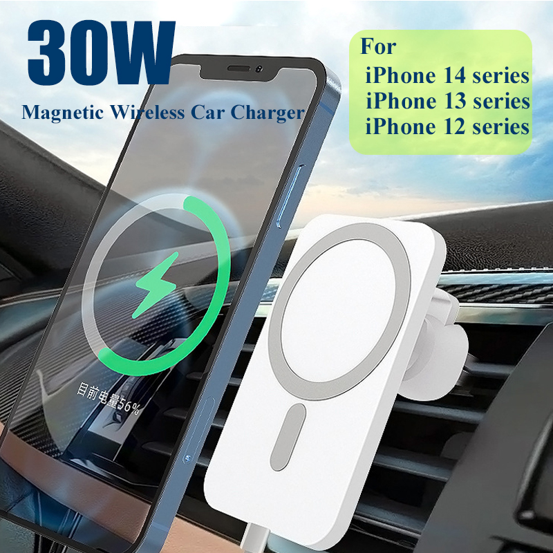 Phone Accessories Types - Wireless Charger Magnetic Car phone Holder