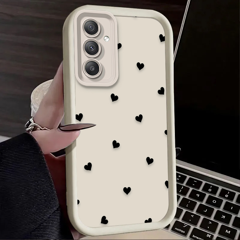 Black Love Heart Bowknot Case  - Phone Accessories Samsung 评论和价格