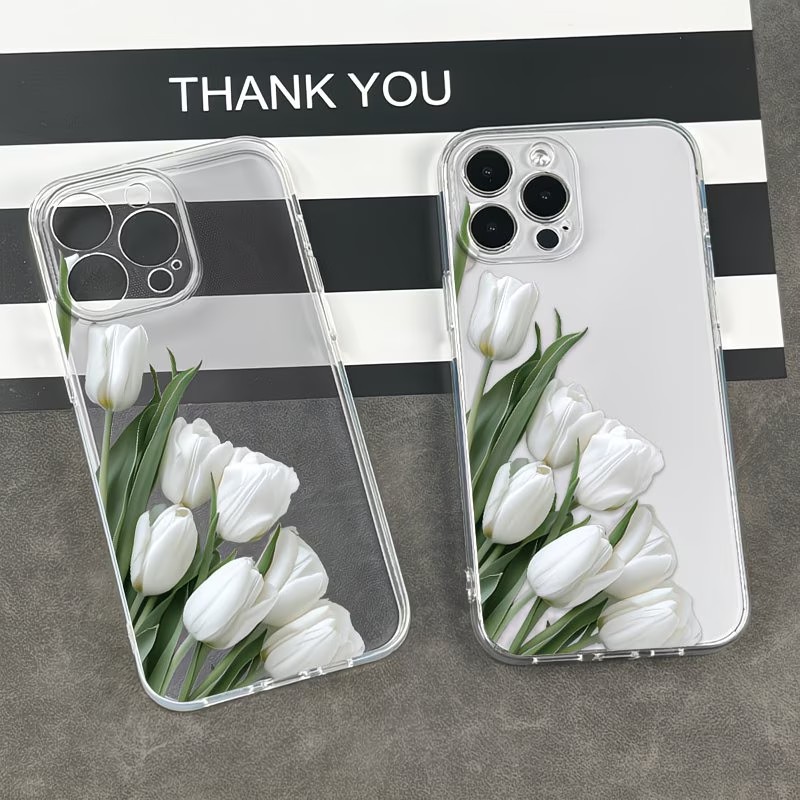 Tulip Printed Phone Case Case  - Phone Accessories Iphone 评论和价格