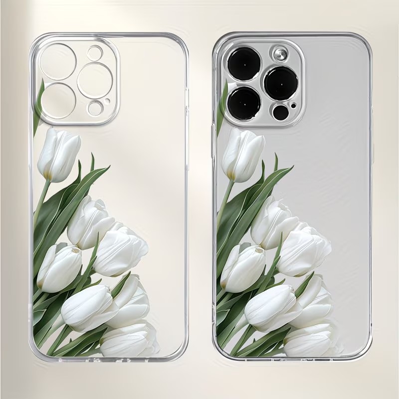Tulip Printed Phone Case Case  - Phone Accessories Iphone 评论和价格