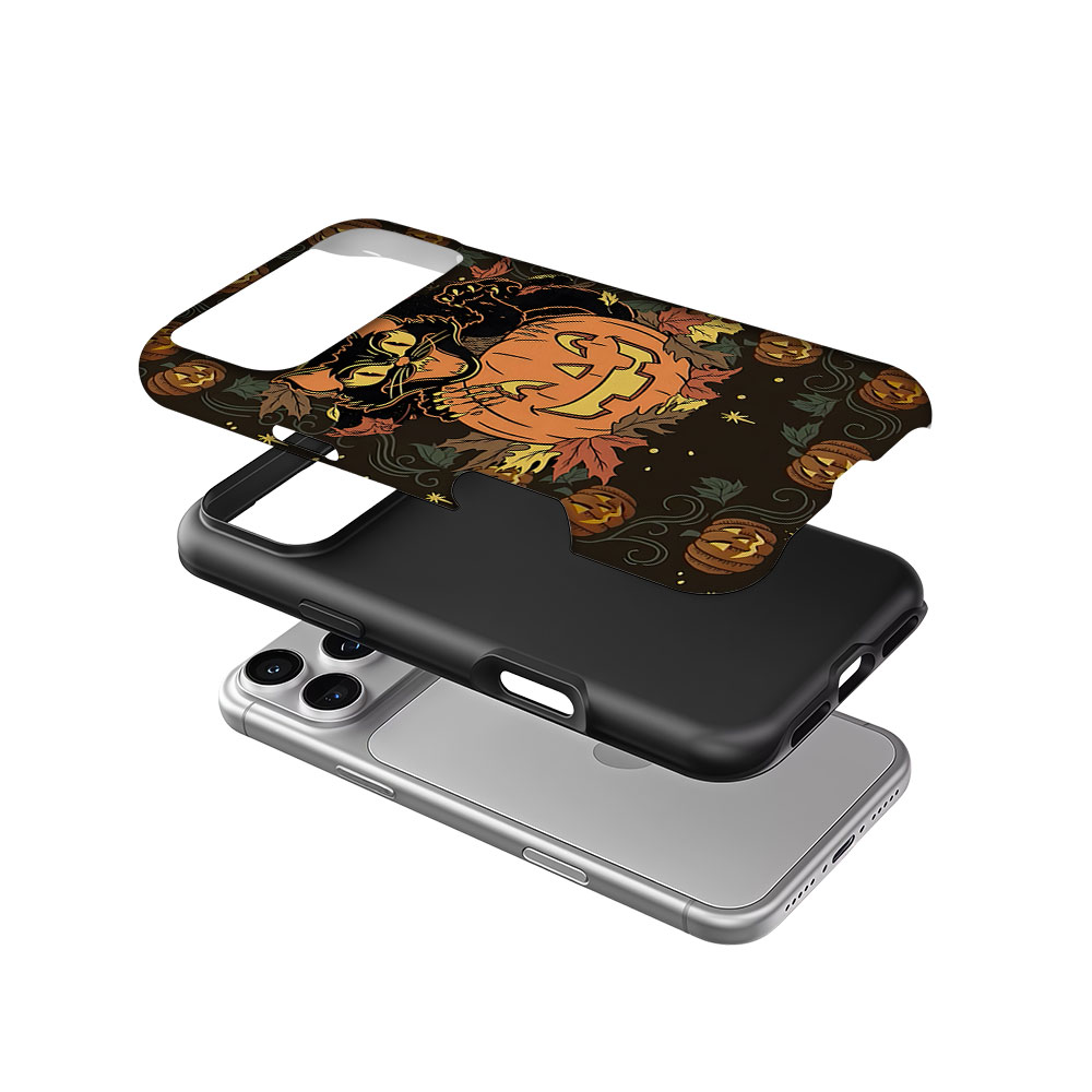 Vintage Halloween Cat For Magn - Magnetic Phone Case 评论和价格