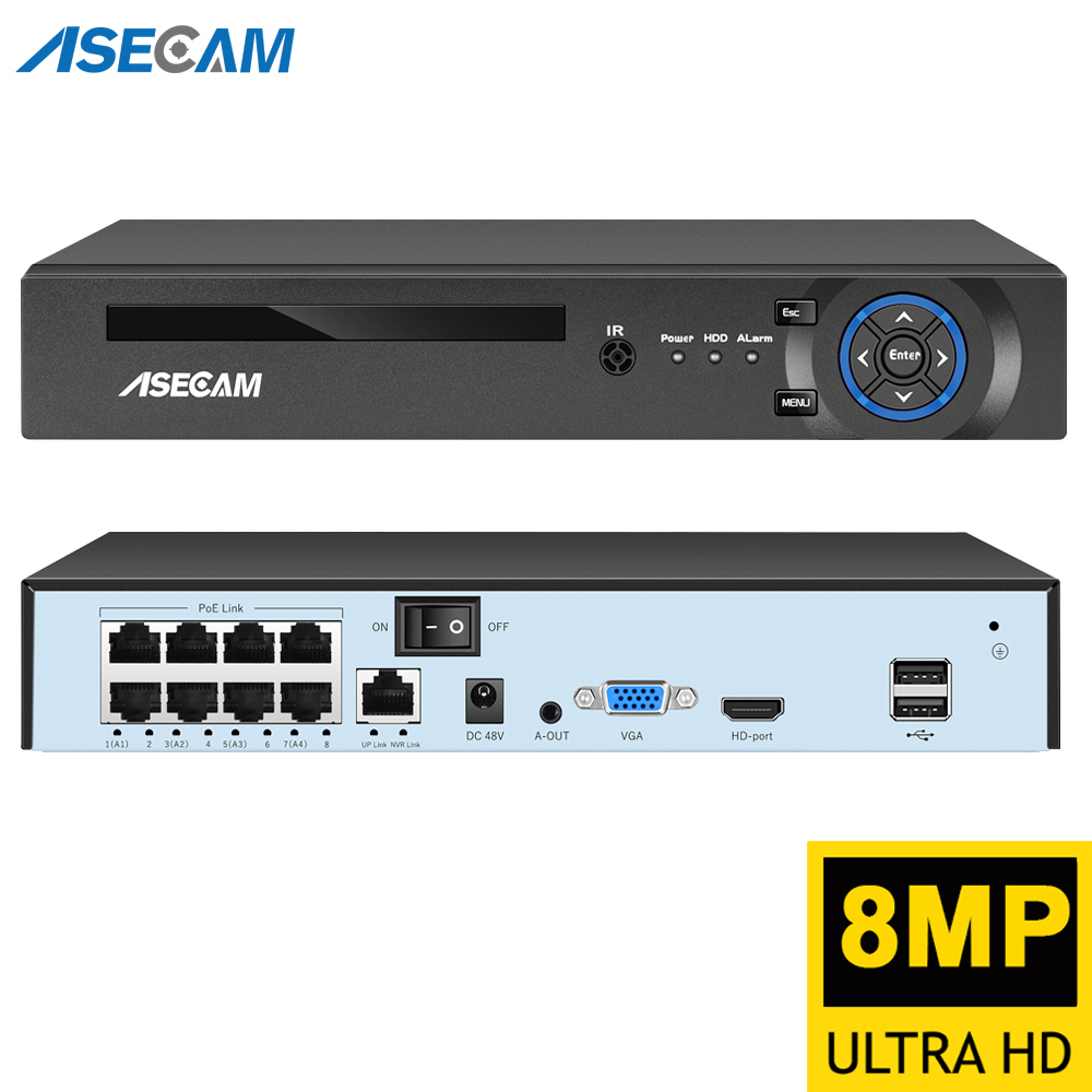 Super 8MP POE NVR Video Record - Phone Accessories Uk 评论和价格