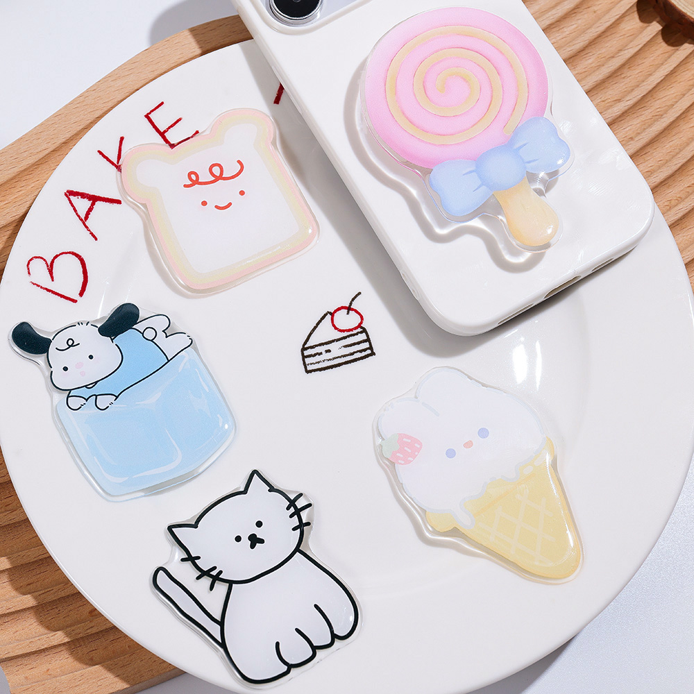 Cute Cartoon Grip Tok Acrylic  - Phone Accessories Popsocket 评论和价格