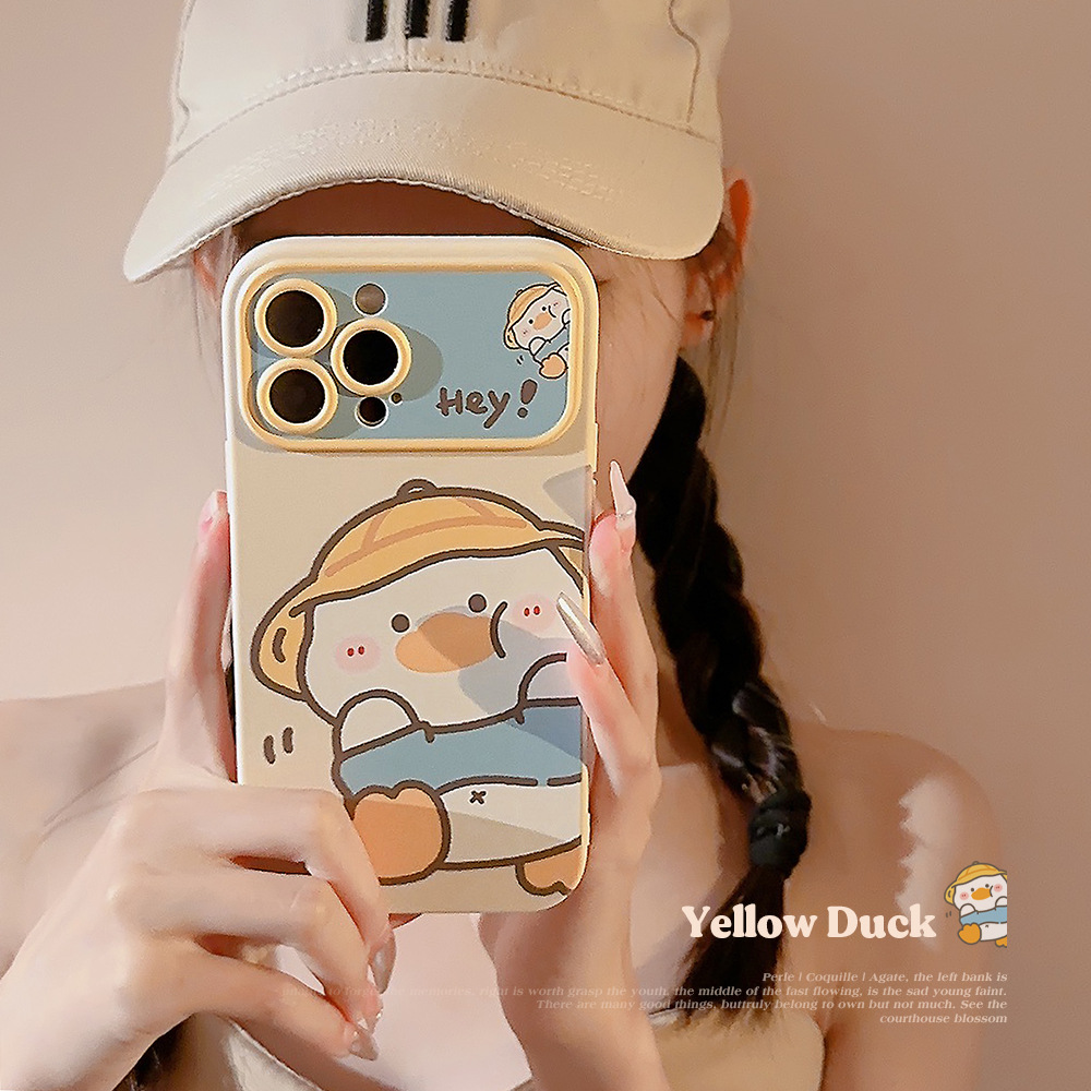 Korean Cartoon Yellow Duck Pho - Phone Accessories Iphone 评论和价格