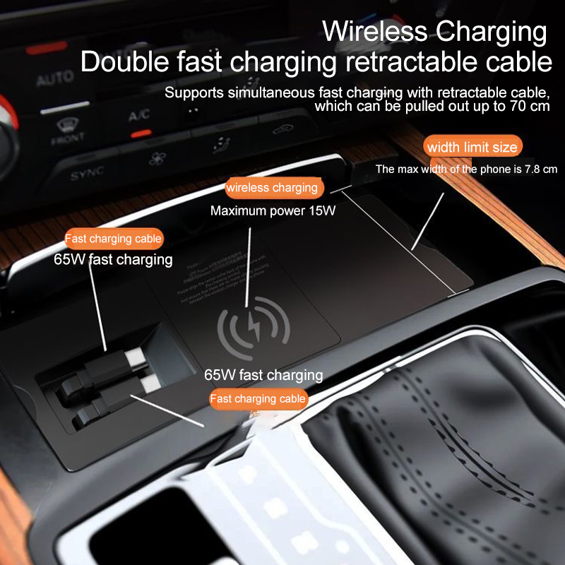 For Audi A6L A7 C7 Wireless Ch - Phone Accessories Types 评论和价格