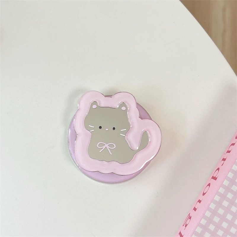 Cartoon Mirror Telescopic Phon - Phone Accessories Items 评论和价格