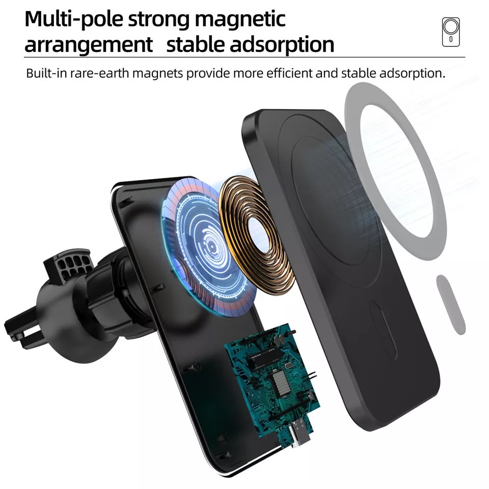 Wireless Charger Magnetic Car  - Phone Accessories Types 评论和价格