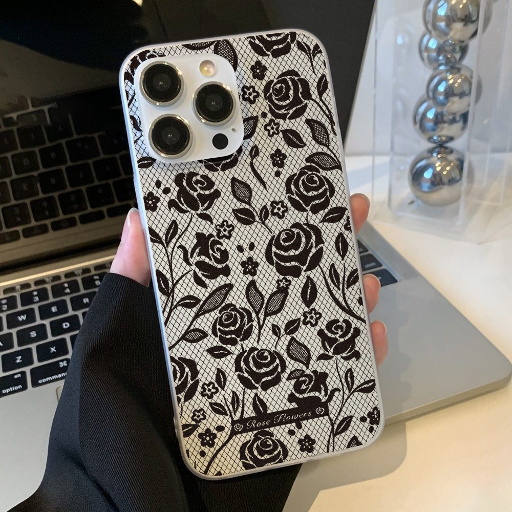 Rose Phone Case Silicone For i - Phone Accessories Iphone 评论和价格