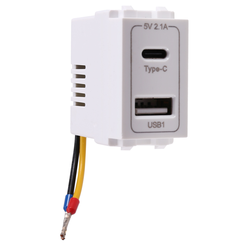 ABVO-New 5V 2.1A USB Type-C Du - Phone Accessories Types 评论和价格