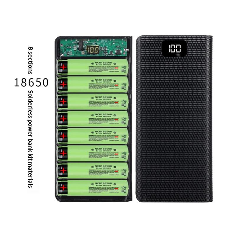1pc DIY 8*18650 Battery Power  - Phone Accessories Types 评论和价格
