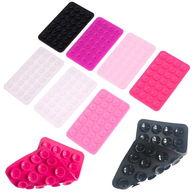 1PC Double Sided Silicone Suct - Phone Accessories Items 评论和价格