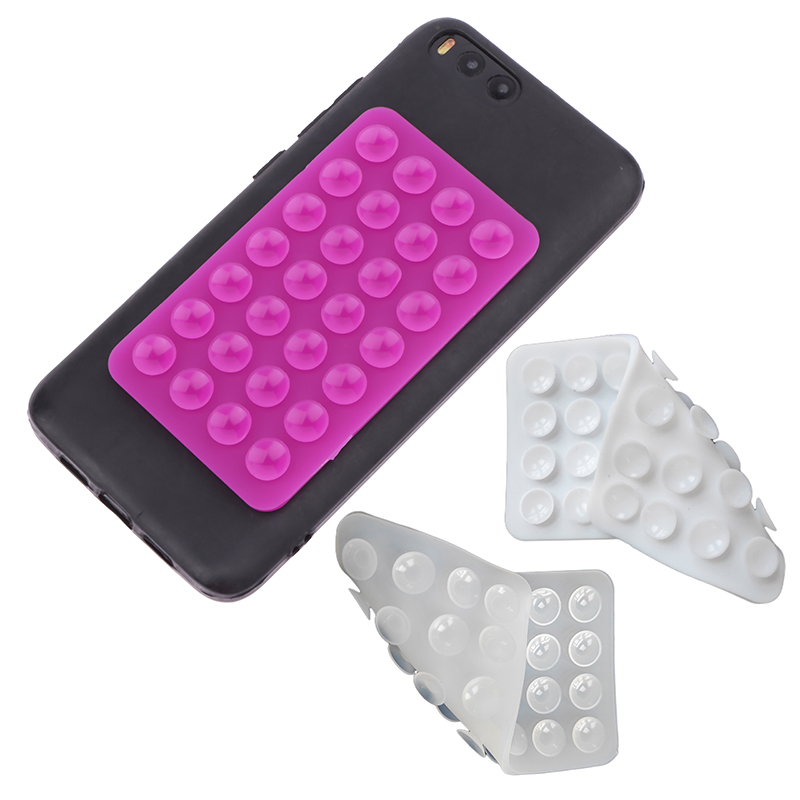 1PC Double Sided Silicone Suct - Phone Accessories Items 评论和价格