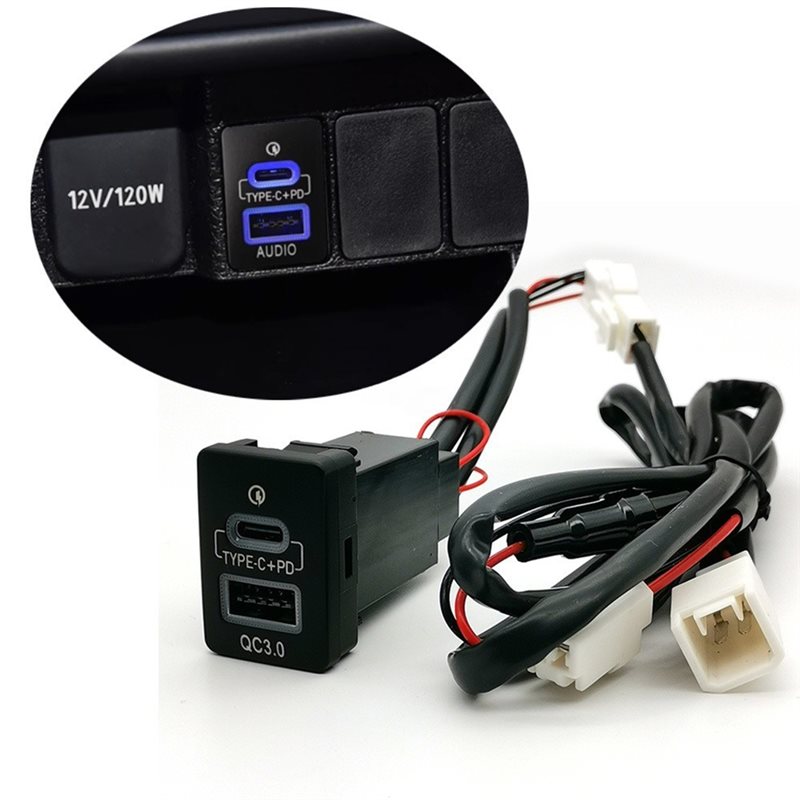 QC3.0 USB TYPE-C PD Blue Light - Phone Accessories Types 评论和价格
