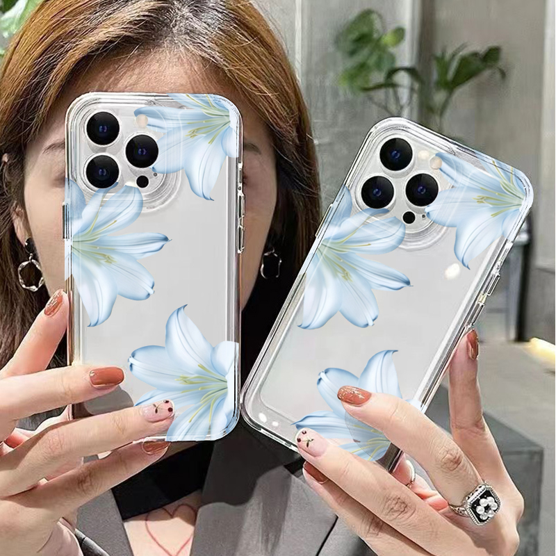 Fashion Exquisite White Lily F - Phone Accessories Iphone 评论和价格