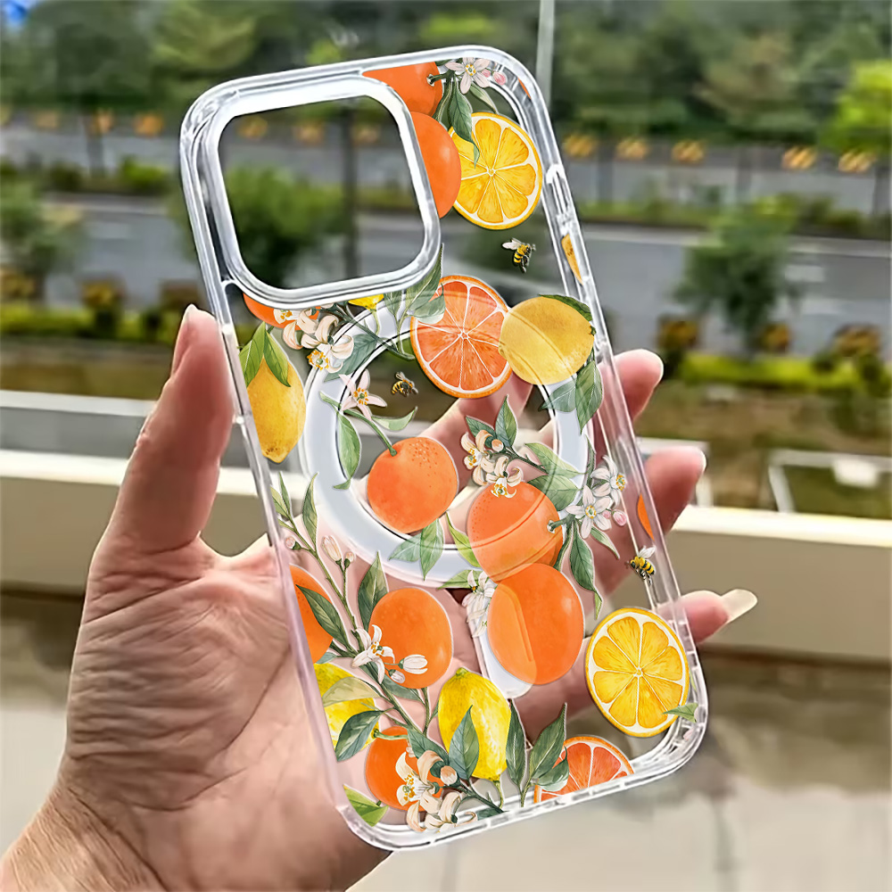 Summer Lemon Phone Case for iP - Magnetic Phone Case 评论和价格