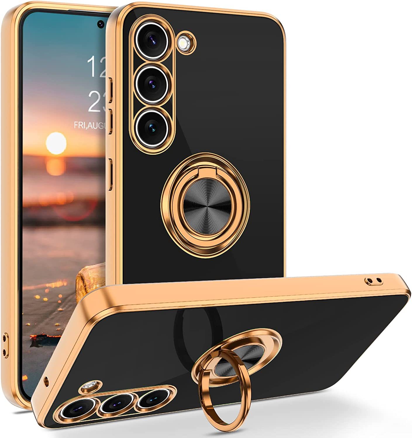 Luxury Plating Magnetic 360°Ri - Phone Accessories Popsocket 评论和价格