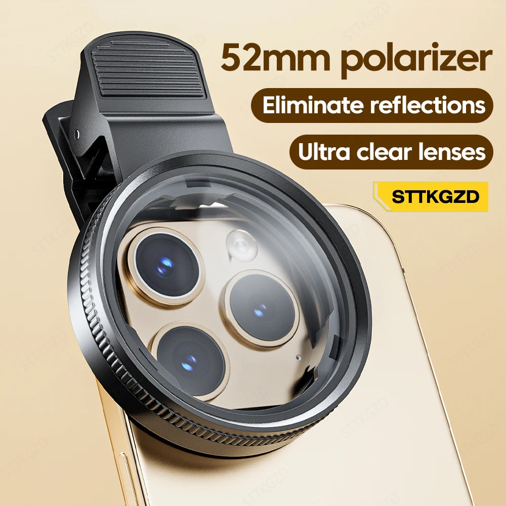 New 52mm CPL Mobile Phone Lens - Phone Accessories Items 评论和价格