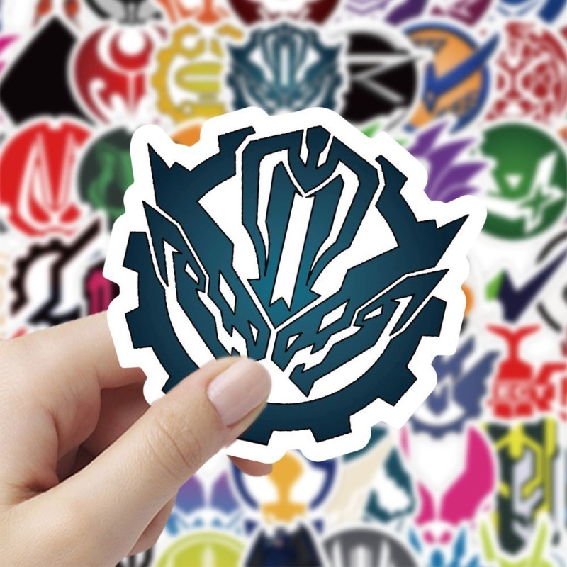 60 Sheets Kamen Rider Logo Sti - Phone Accessories Items 评论和价格